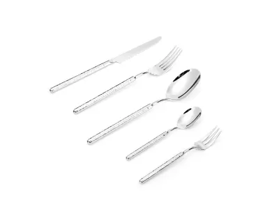 Decorative Edge Stainless Steel Flatware Set