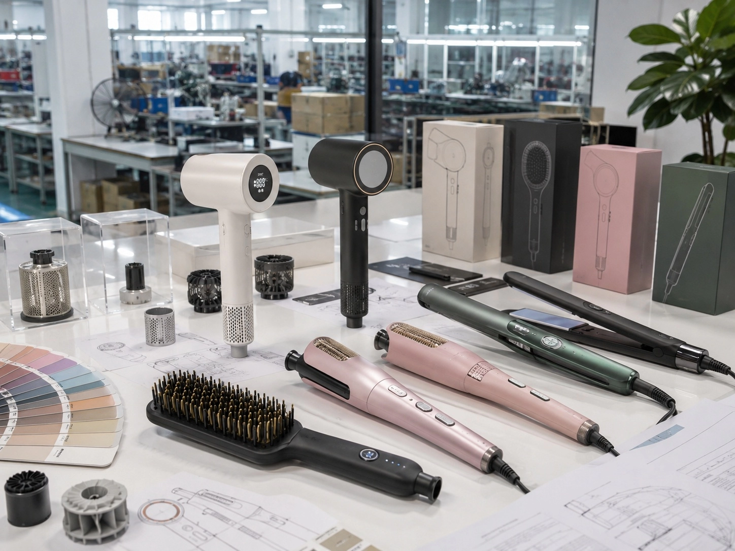 Zooze premium hair straightener