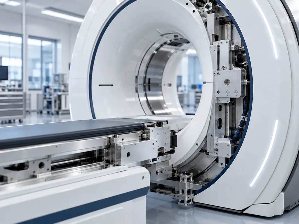 Medical diagnostic equipment with precision mechanical assemblies