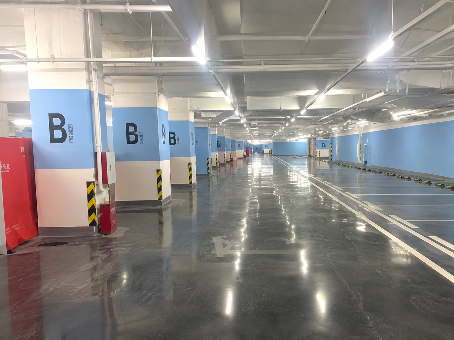 Concrete floor application case 3