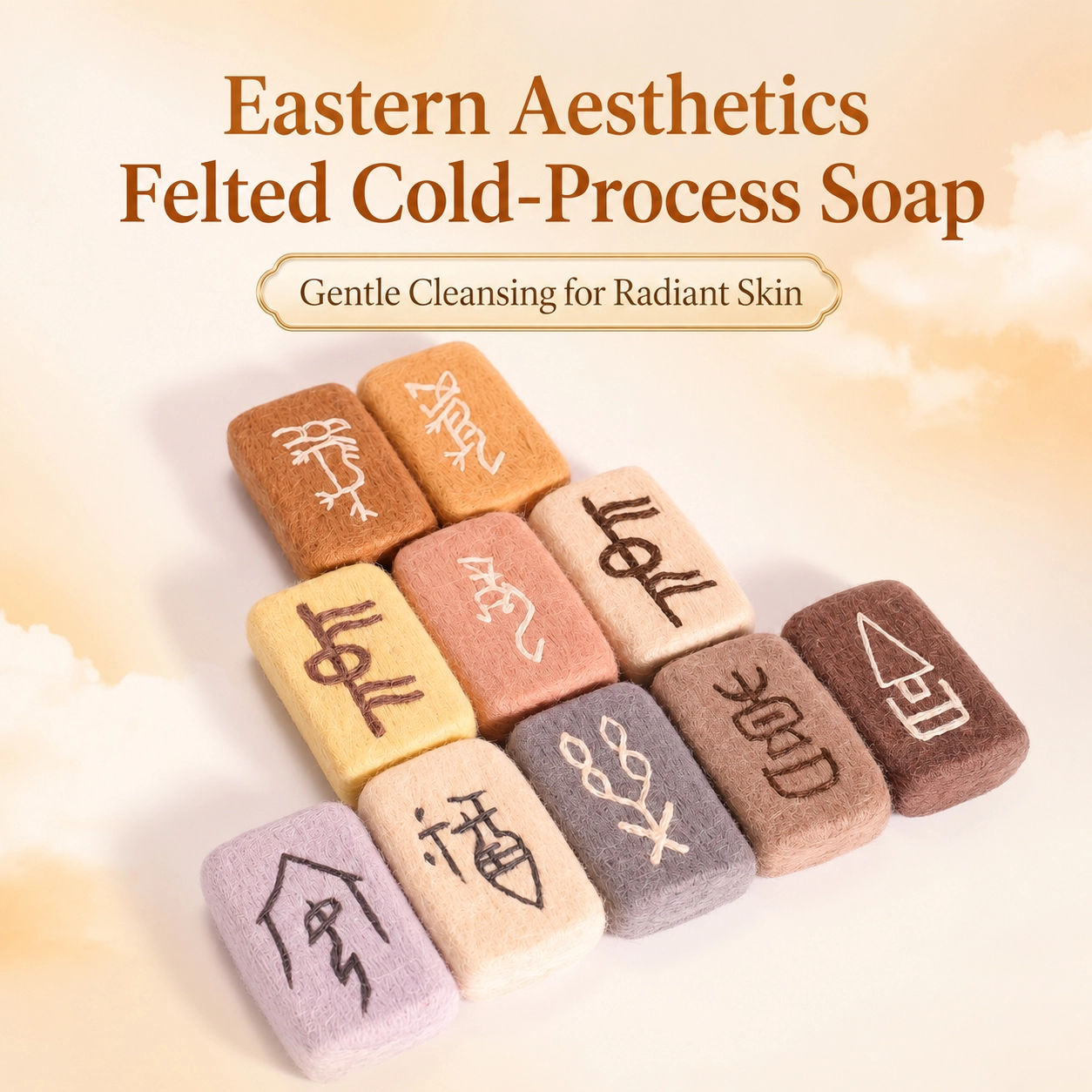 Natural handmade soap and candle product