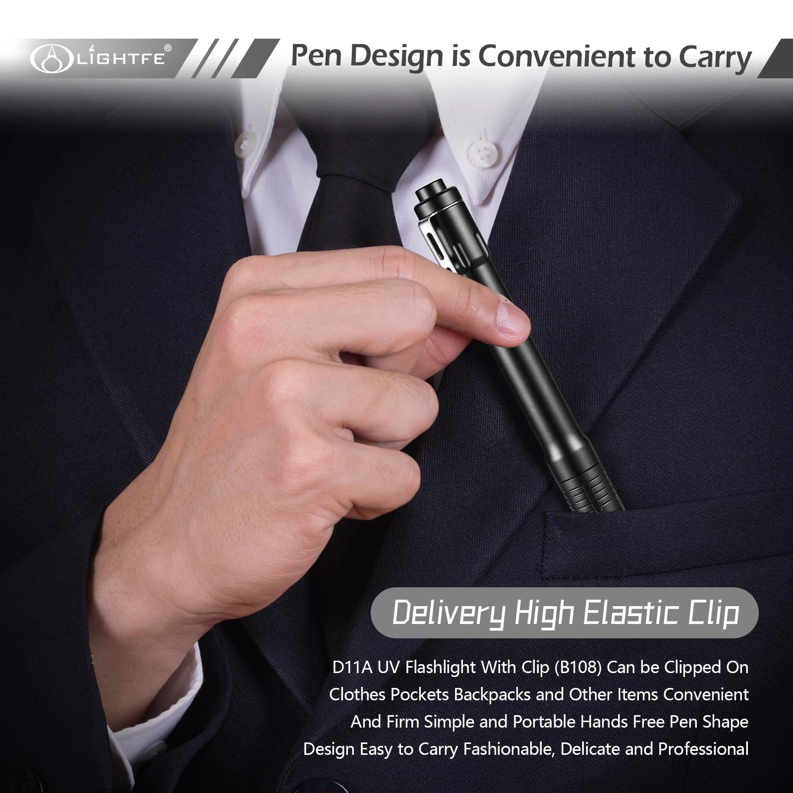 LIGHTFE D11 UV Flashlight