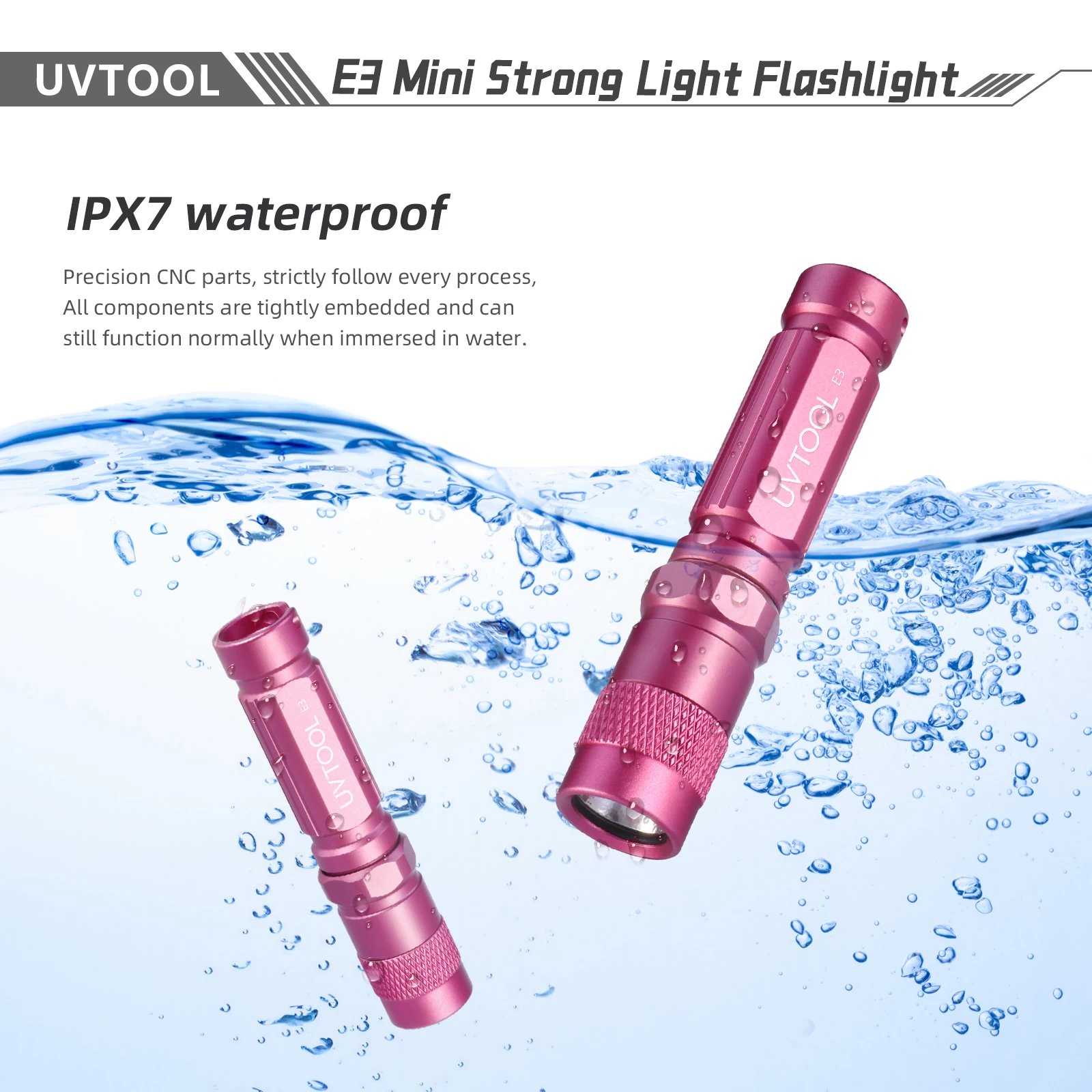 uvtool‑e3.keychain‑flashlight