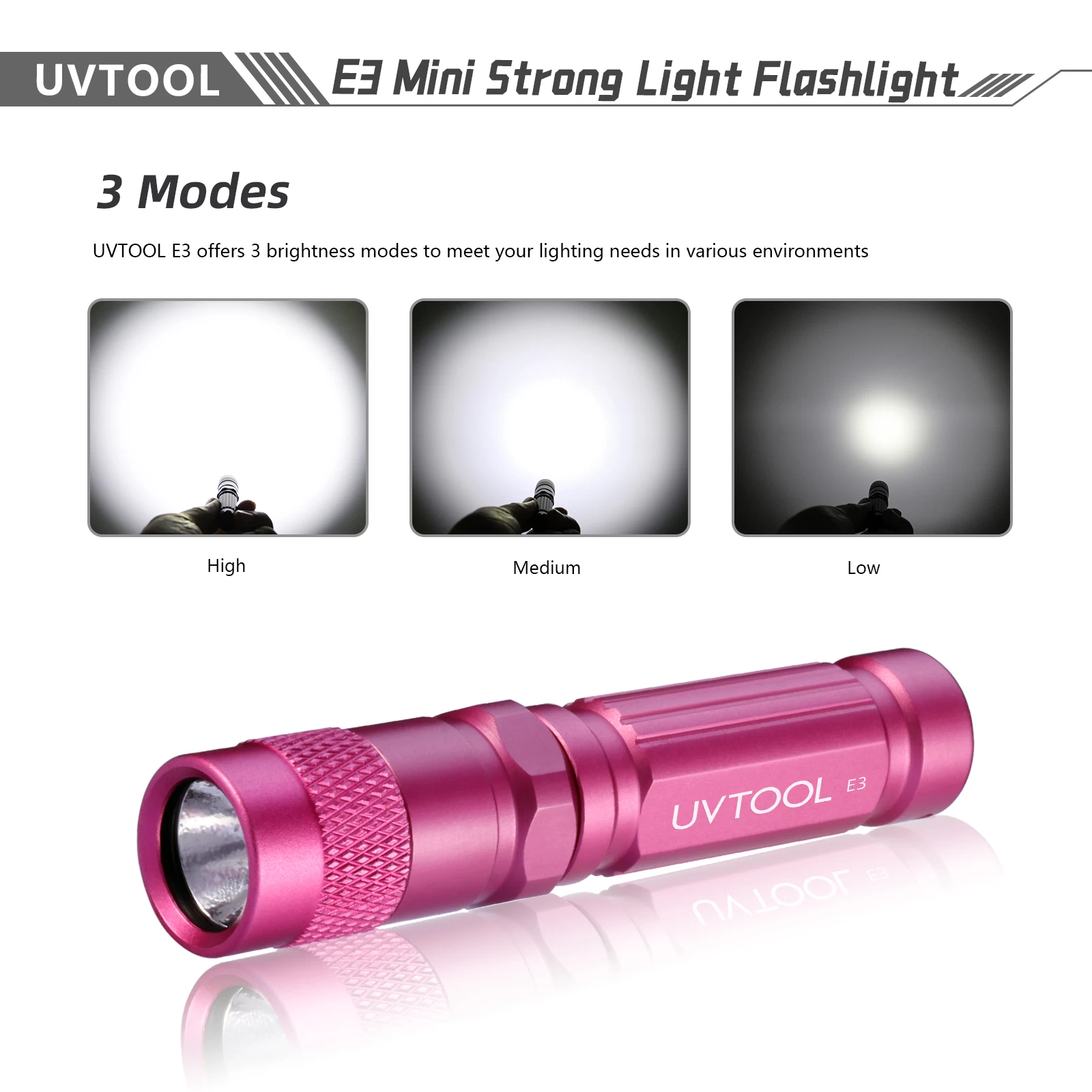 uvtool‑e3.keychain‑flashlight