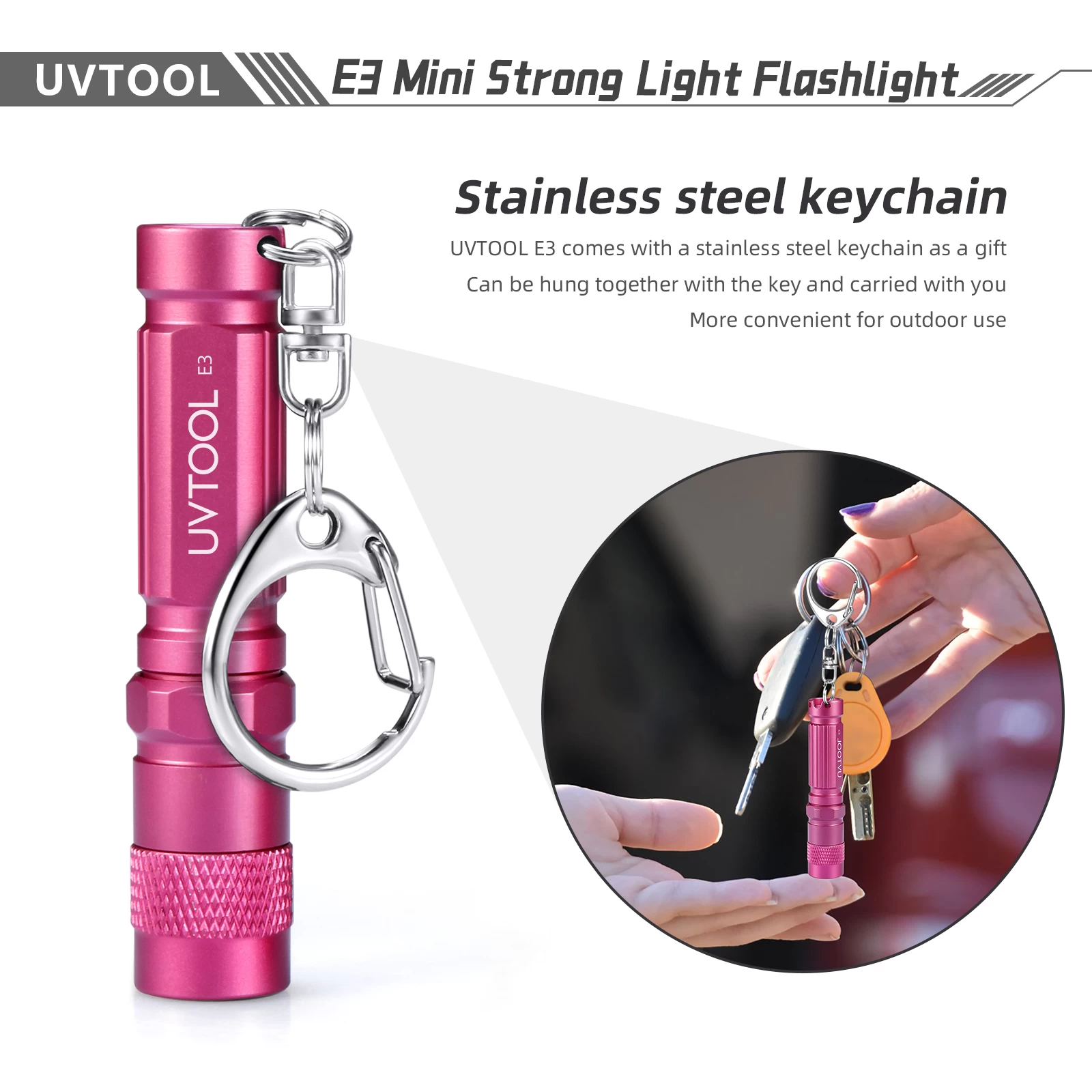 uvtool‑e3.keychain‑flashlight