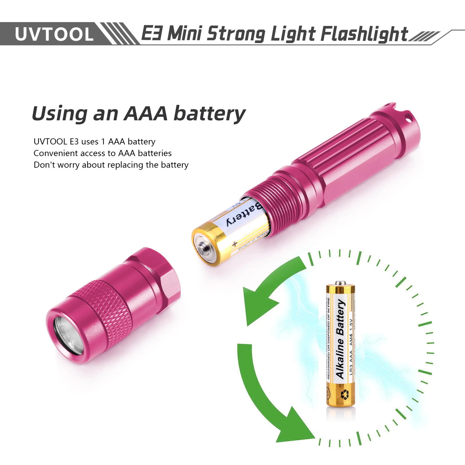 uvtool‑e3.keychain‑flashlight