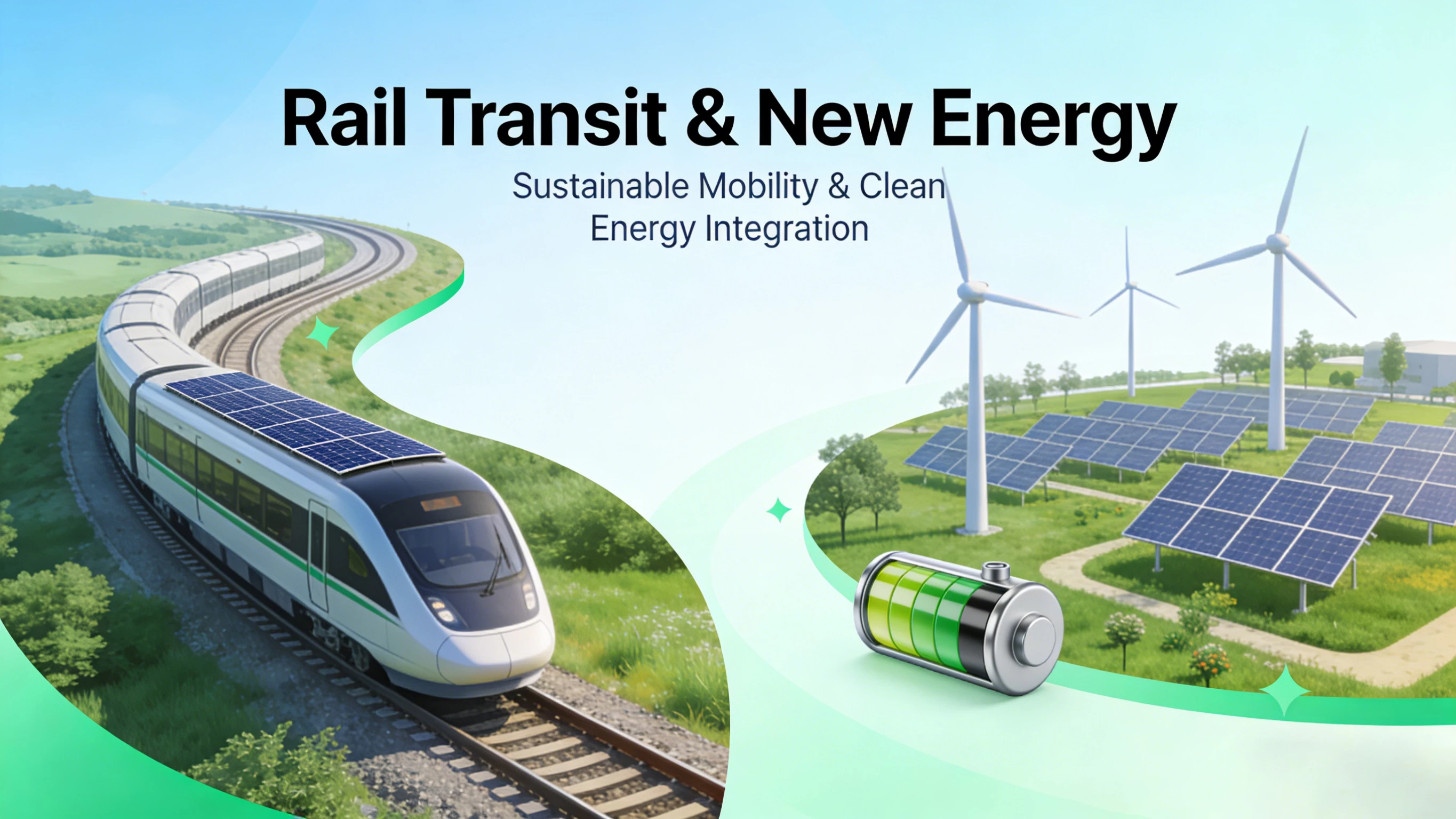 Rail Transit & New Energy Application Scenario