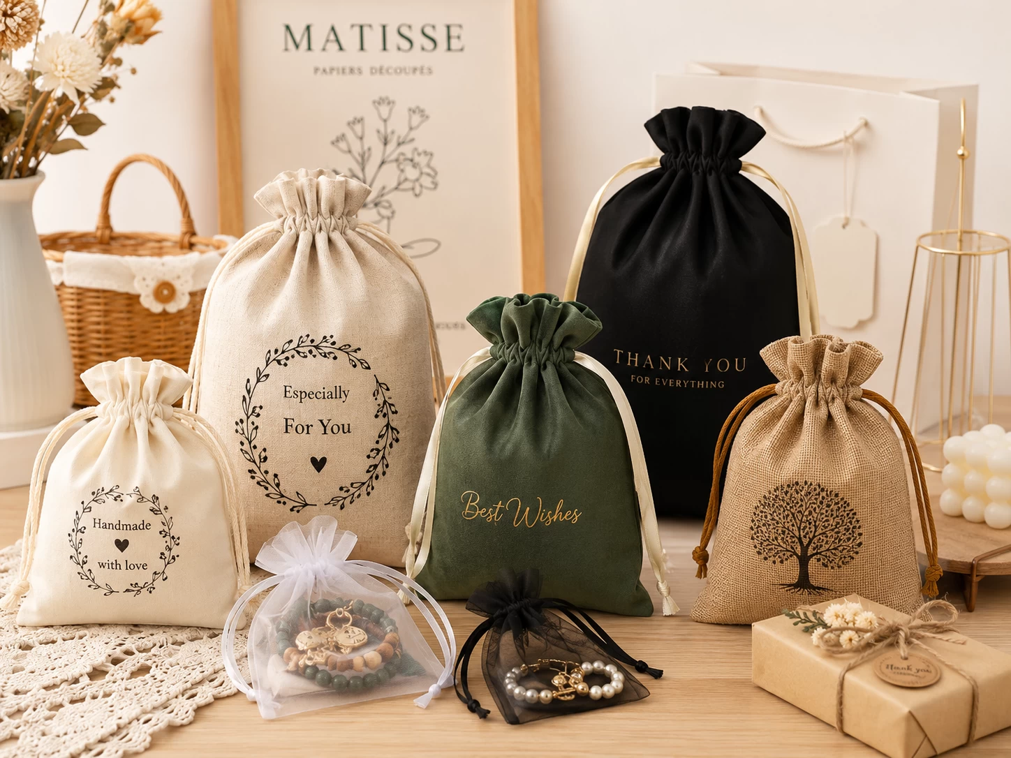 Gifts and crafts packaging bags
