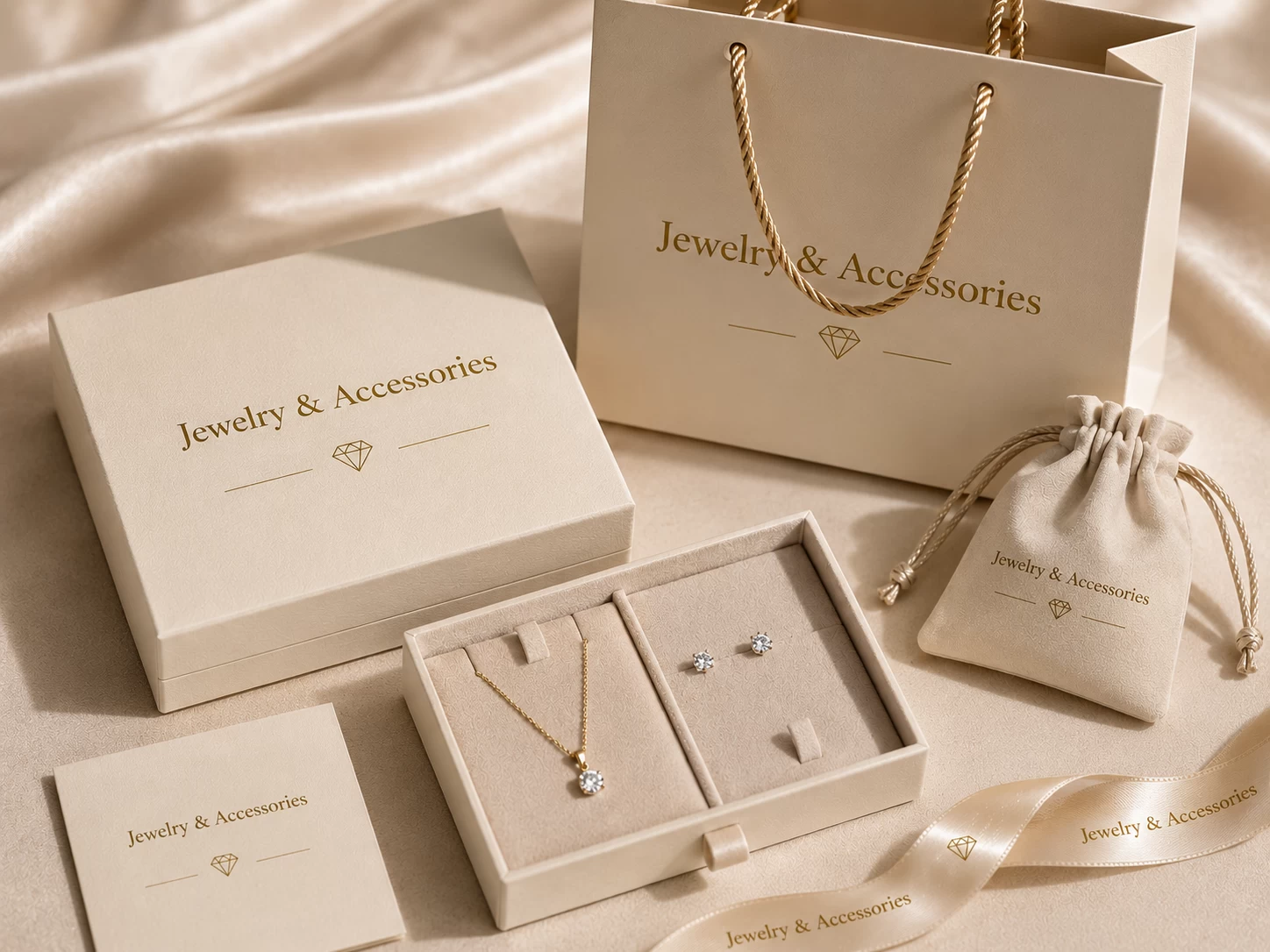 Jewelry and accessories packaging bags