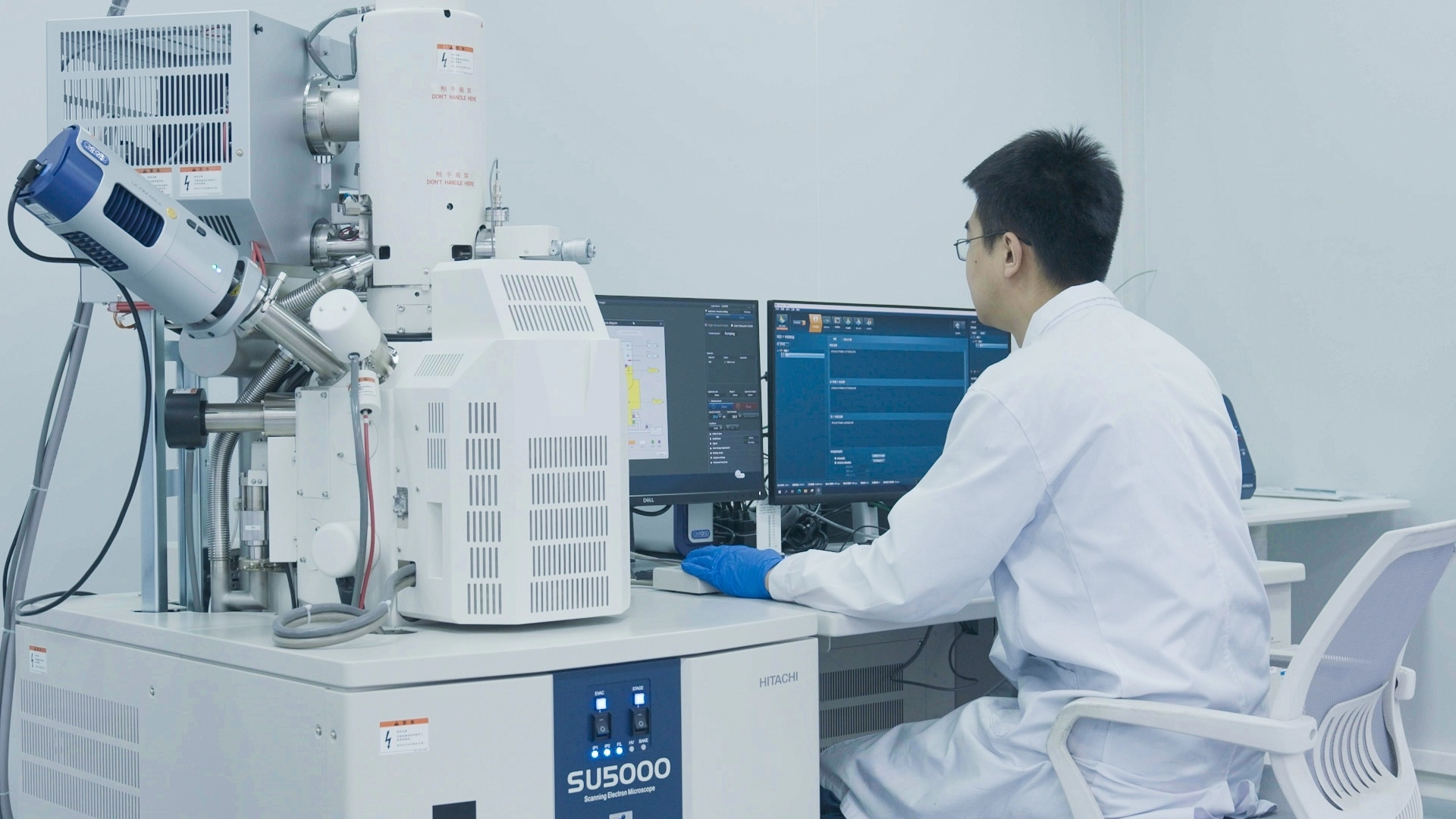 Changyu SU5000 field emission scanning electron microscope laboratory