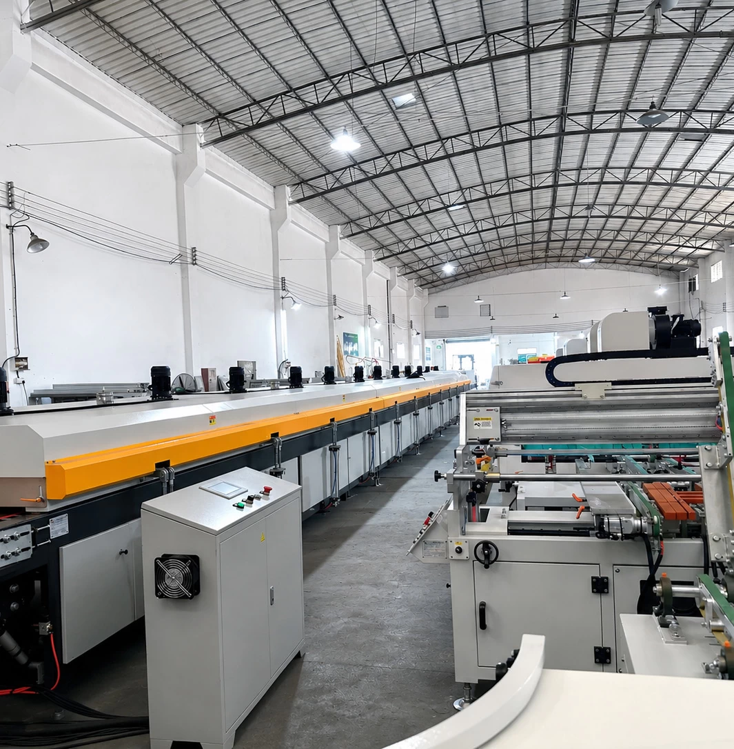 YISEN automatic screen printing production line engineering
