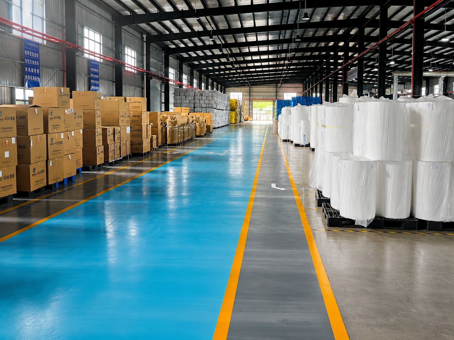 AGM Separator Manufacturing Factory
