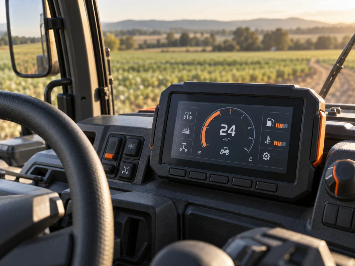 Vehicle Displays &ndash; Aftermarket & Specialty Vehicles &mdash; application concept.