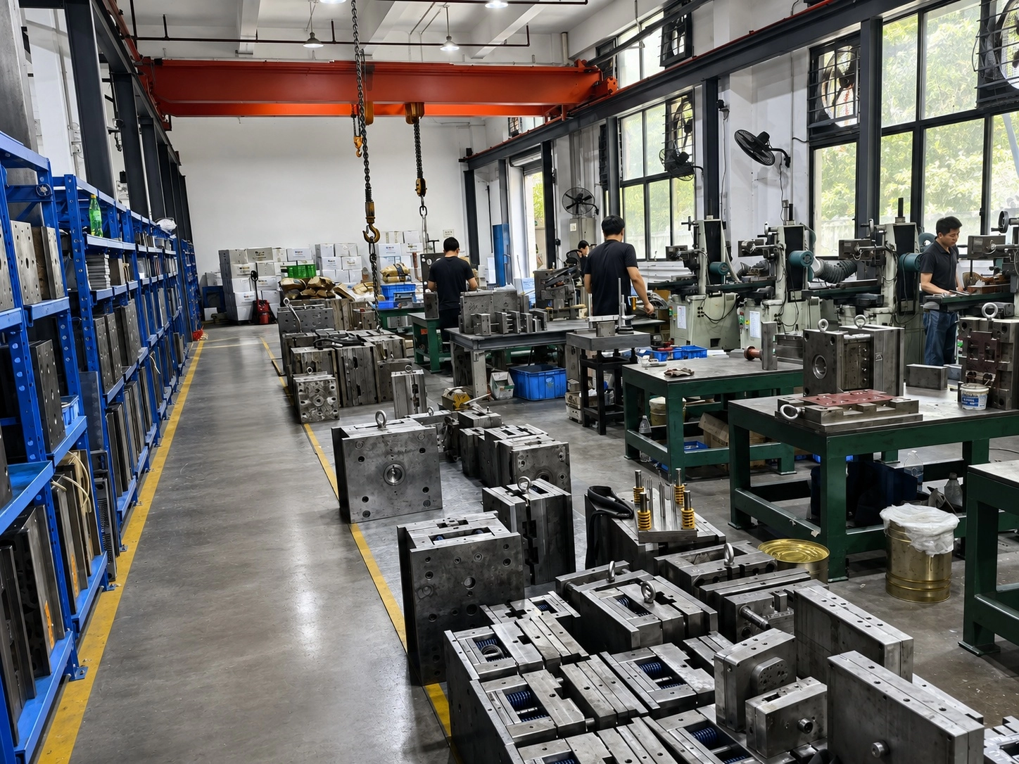 Precision mold manufacturing factory