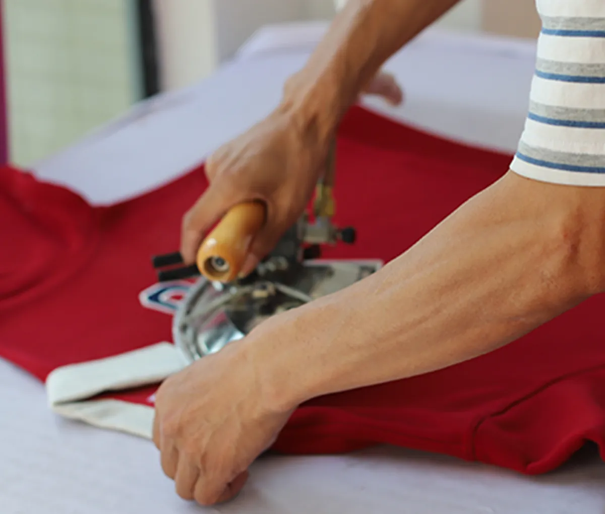 5. Ironing