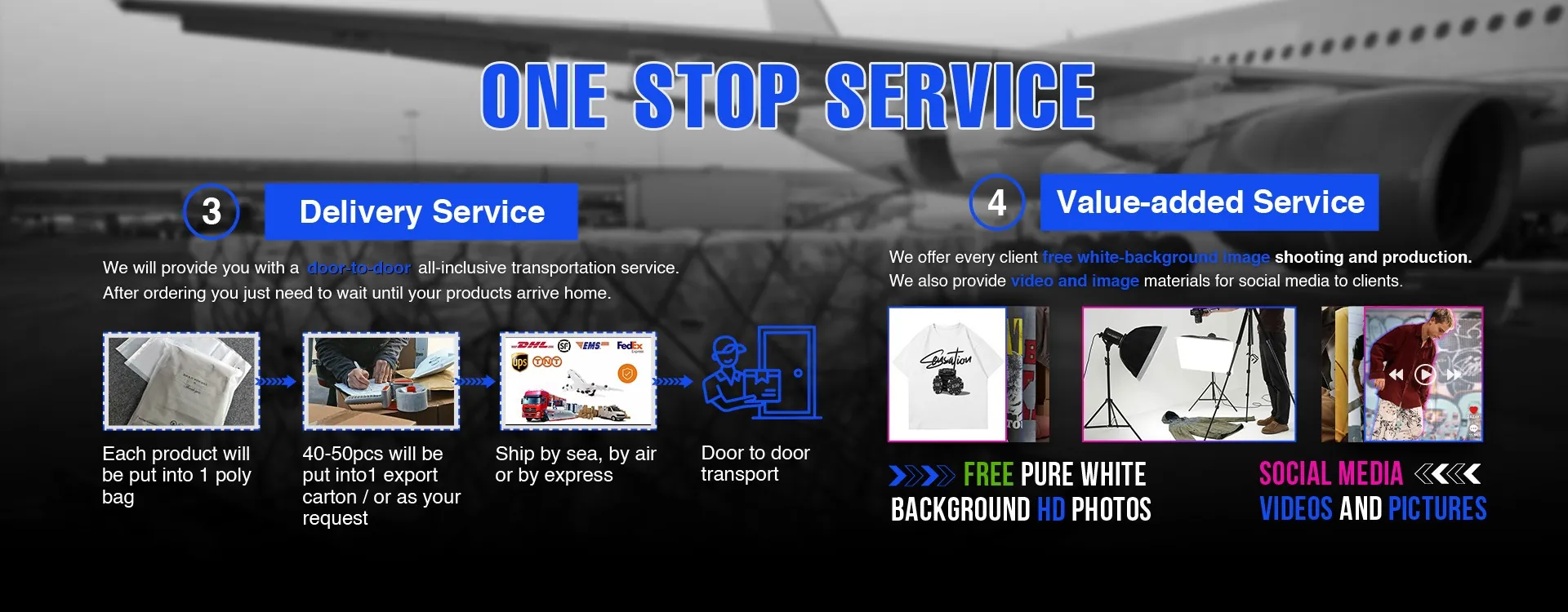 Clothing production and global delivery supportslide_1