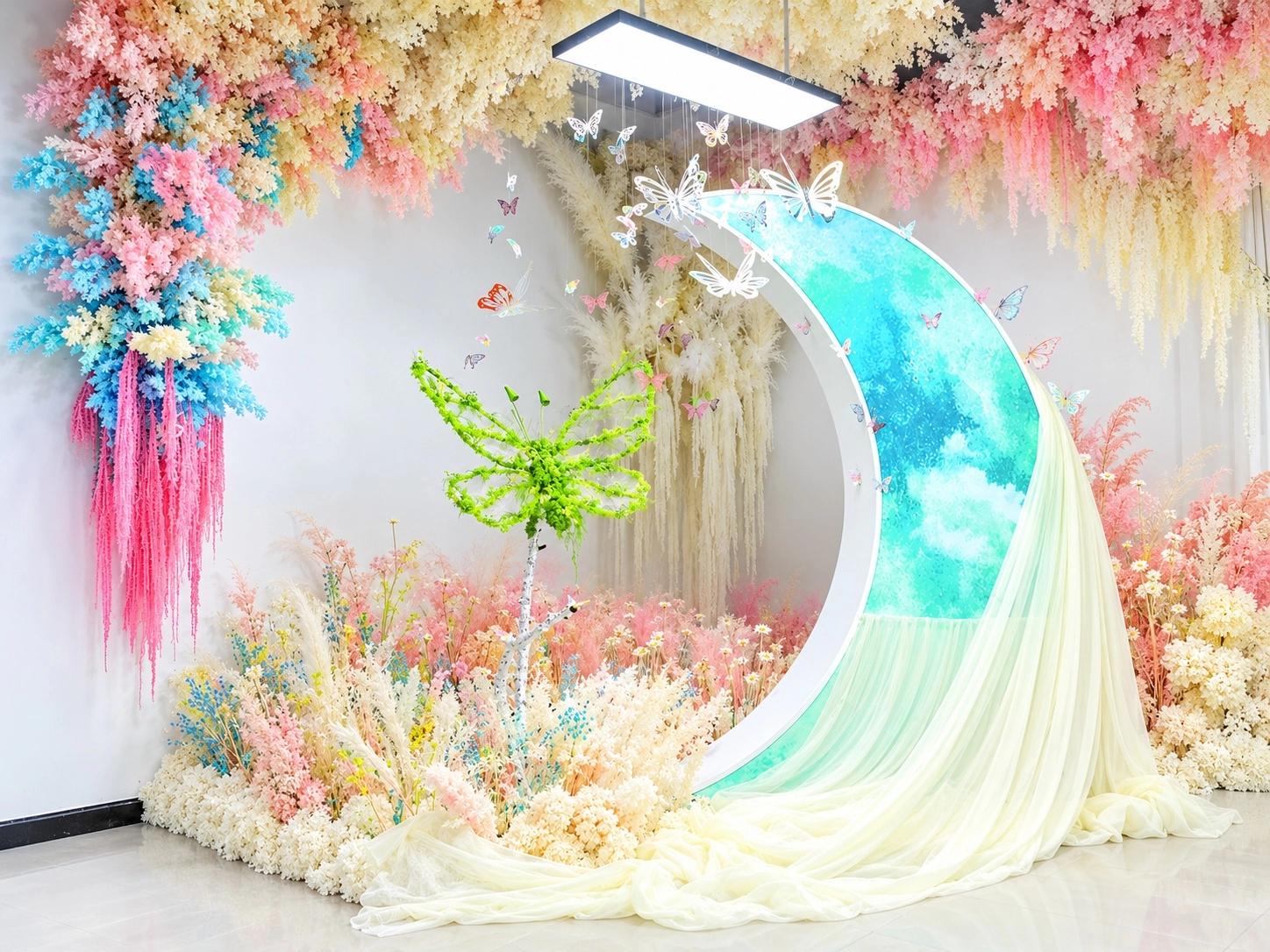 Preserved flower workshop in Yunnan