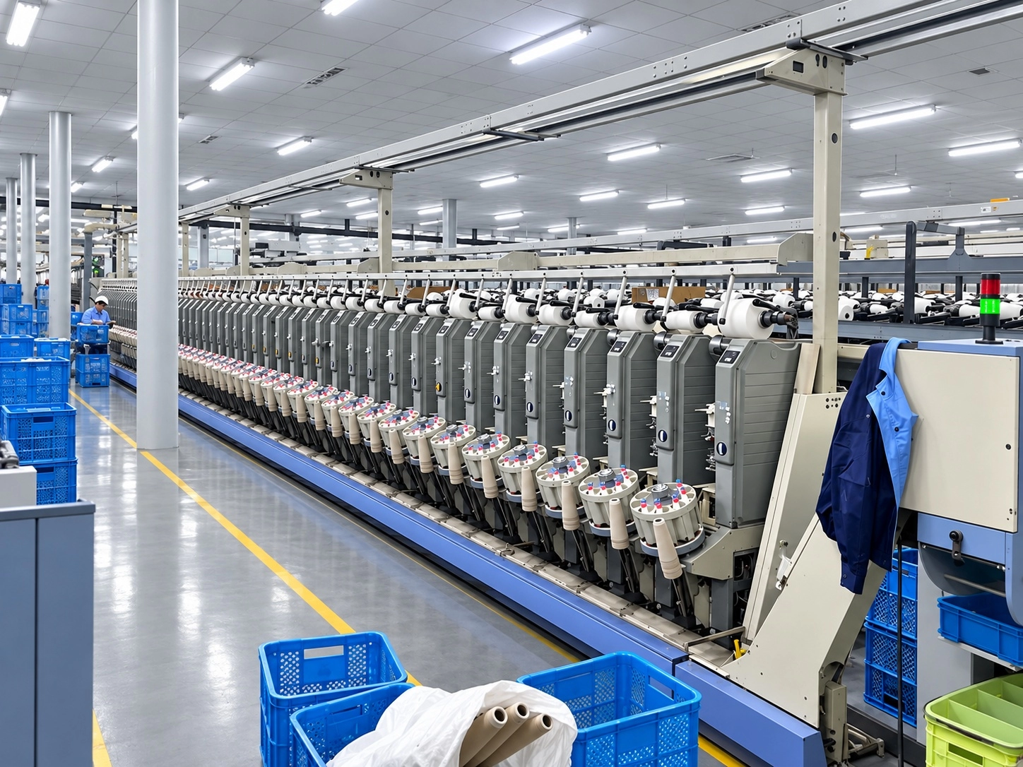 Fuxin textile production floor