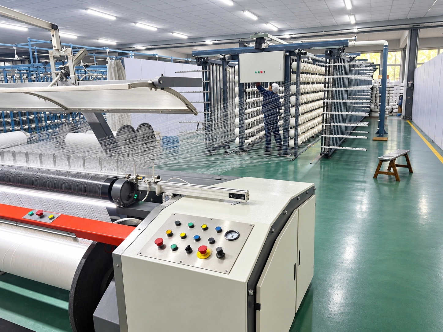 Yarn preparation equipment at Fuxin