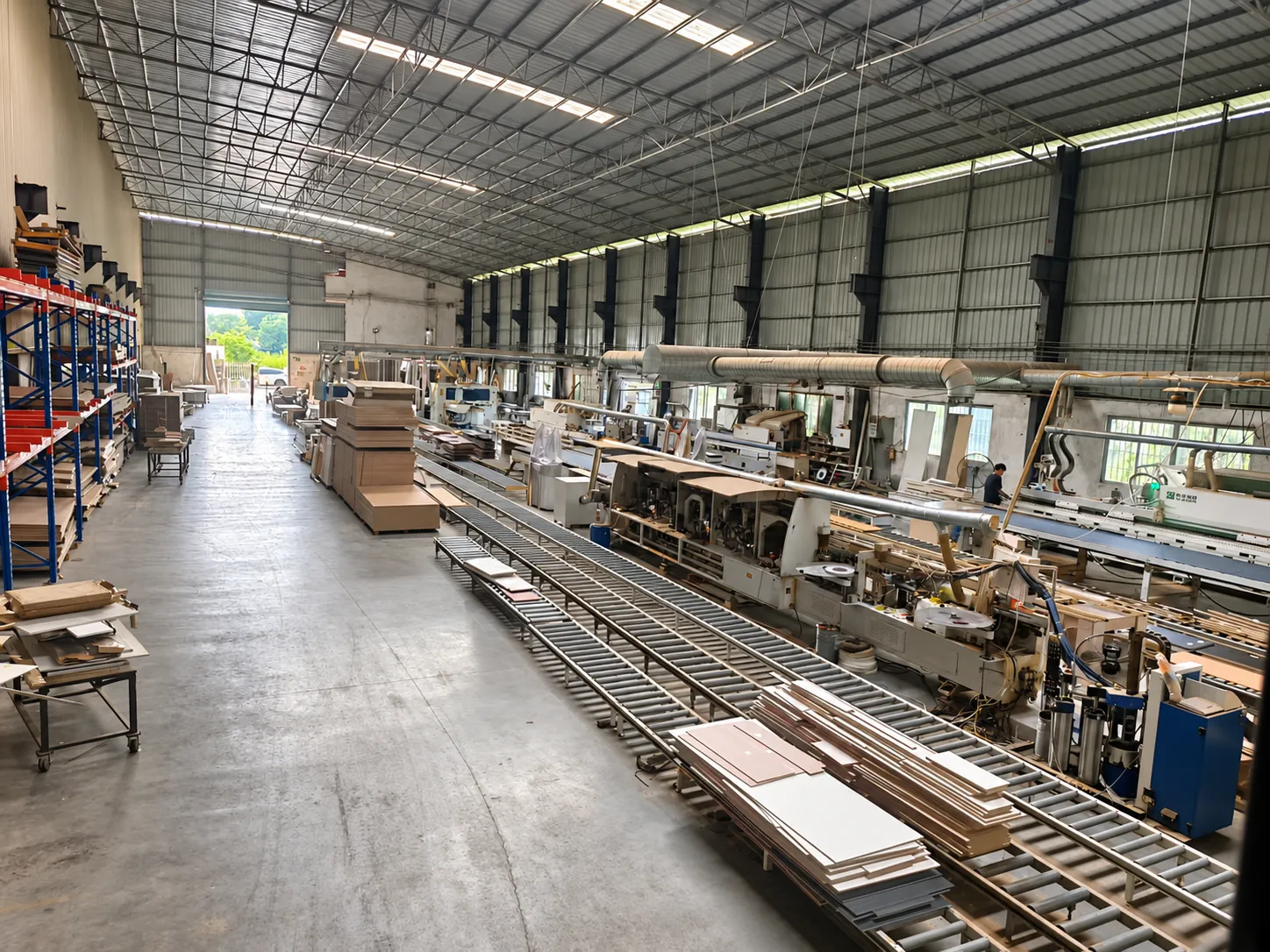 Actual FORM TIMBER cabinetry workshop in Foshan