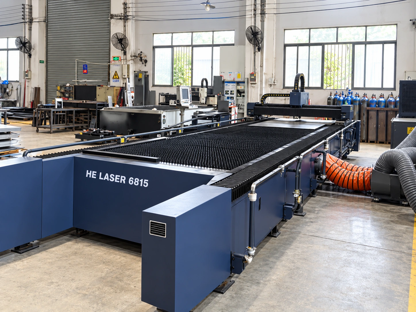 Laser cutting equipment