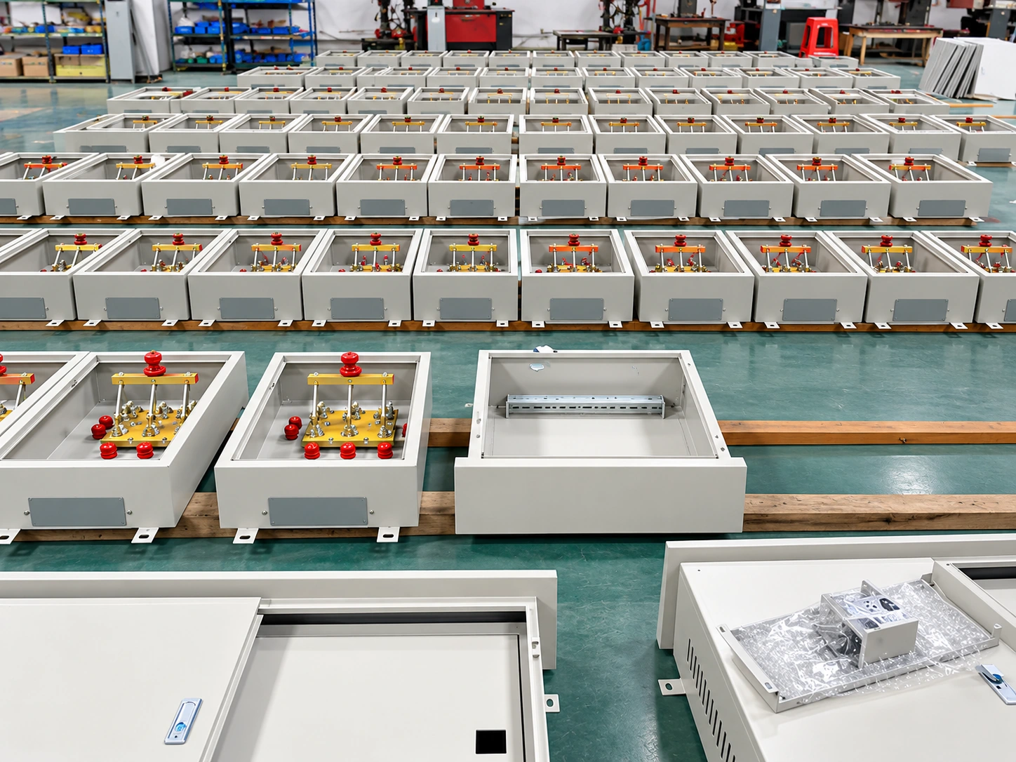 Enclosure assembly preparation