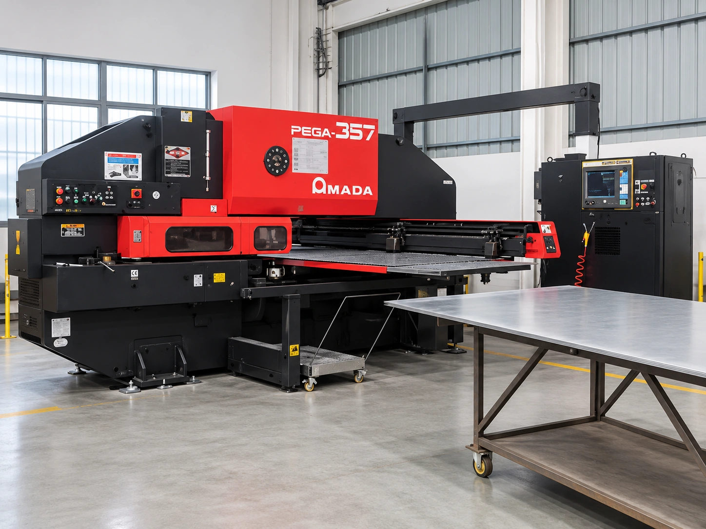 Sheet metal punching equipment