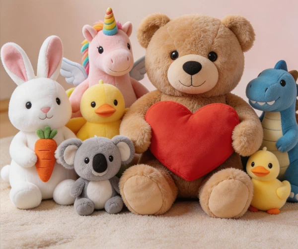 Flocking applications for crafts and toys