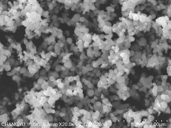 Representative TEM micrograph 4 of TiCN powder