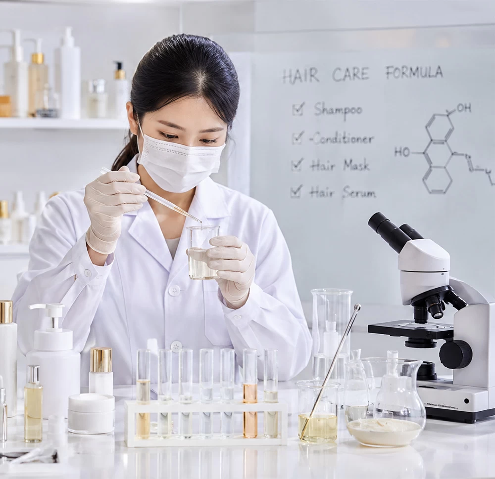 Bamilong cosmetics formula research and product development