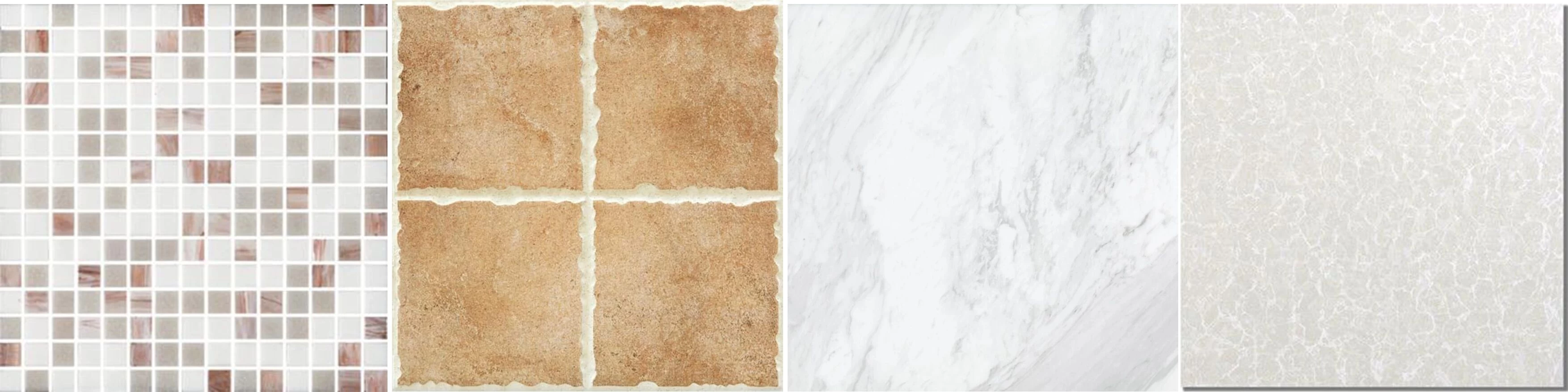 Tile mosaic marble and stone surfaces for back adhesive