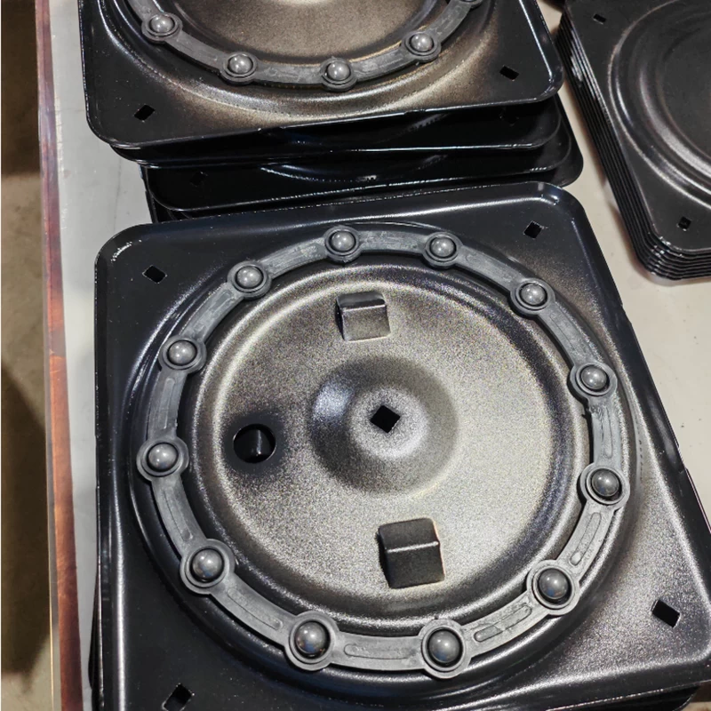 Turn Table Greasing Furniture turntable steel ball grease machine Factory | Chuangyou ...