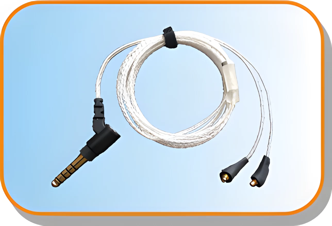 Socc Cable Code Example 4.4mm Five Poles to MMCX-2 Cable - High-Quality 8 Core SOCC Connector ...