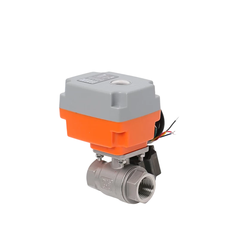 Electric miniature 304 ball valve