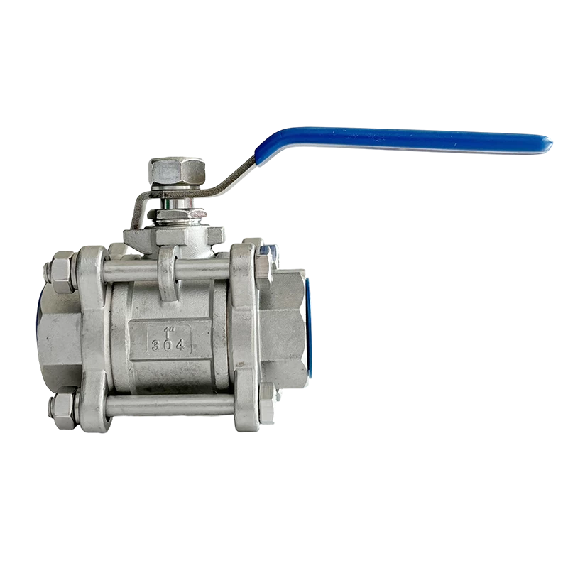 Manual threaded ball valve