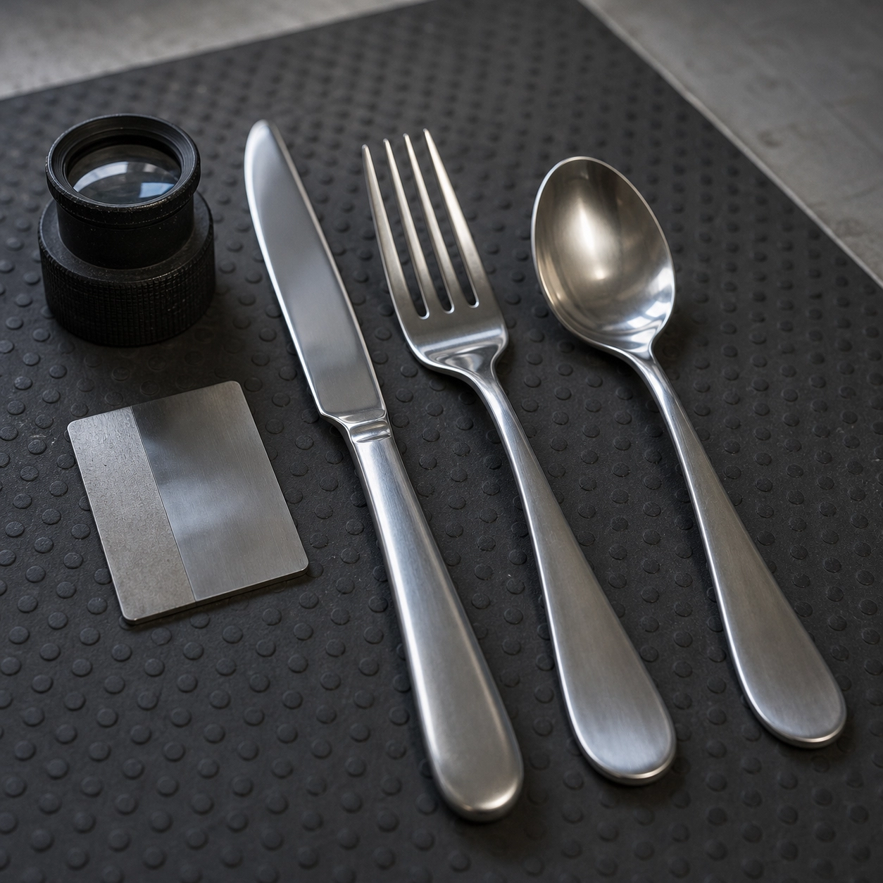 Why Flatware Knives Use Different Stainless Steel Than Forks and Spoons