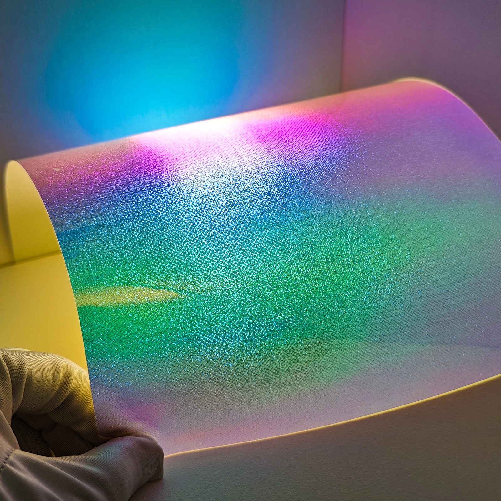 Colorful flash lighting film
