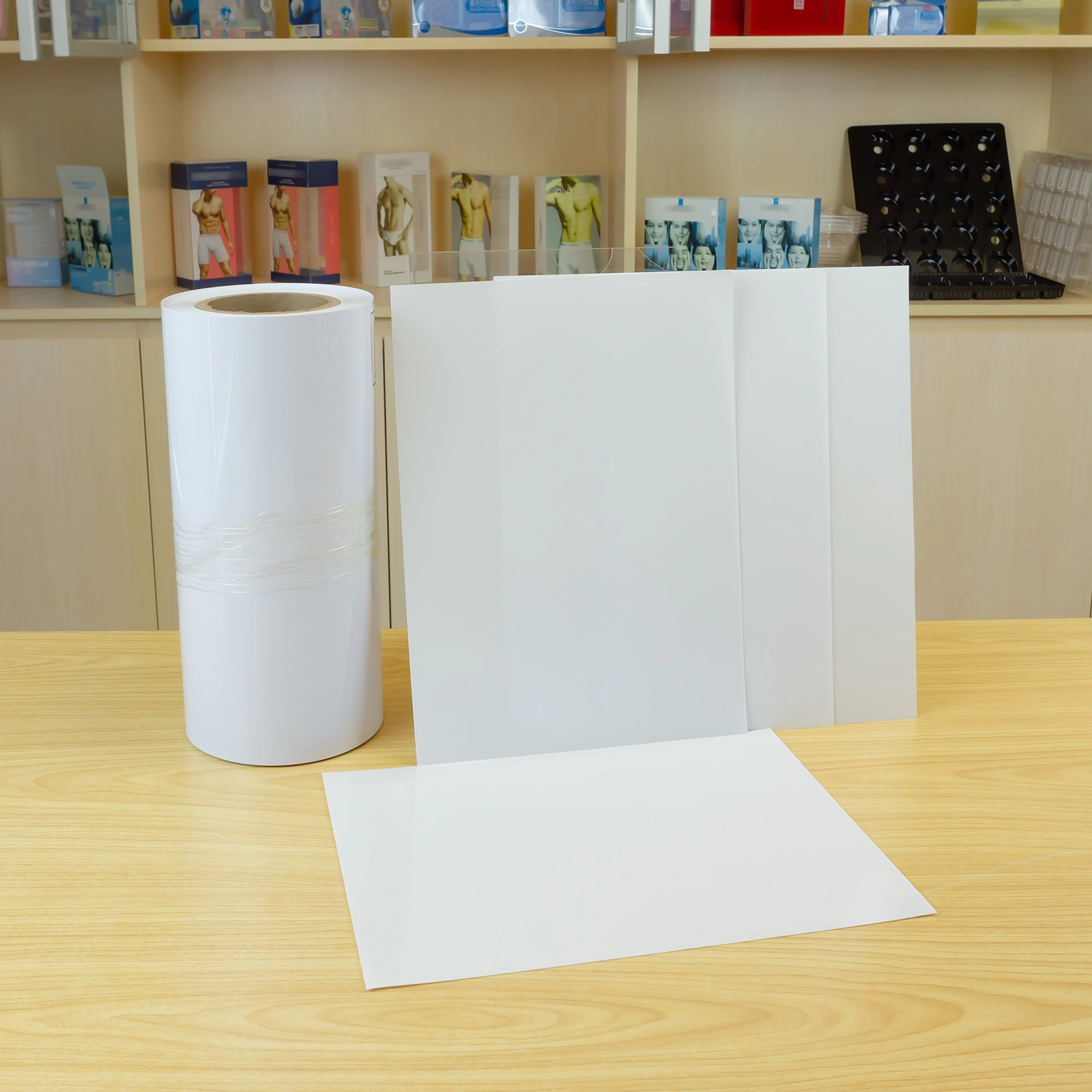 PET APET transparent plastic sheet material