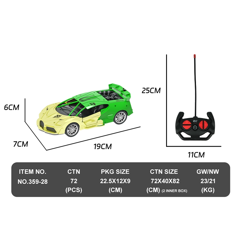 4-Channel Remote Control Racing Car