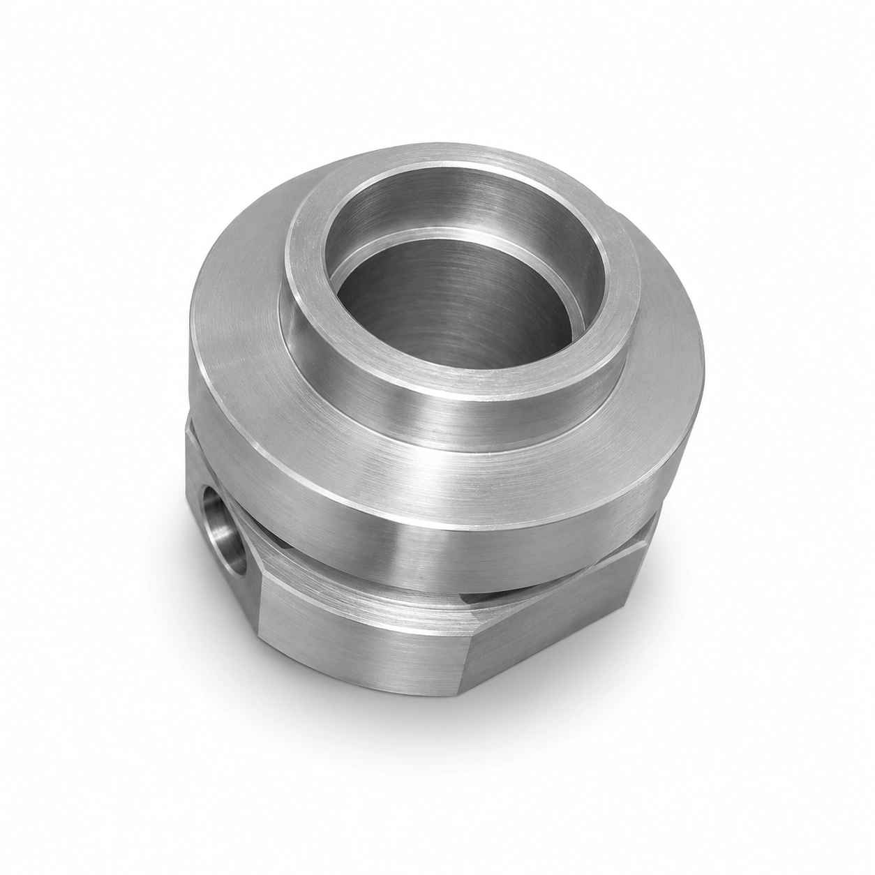 Custom Flanged Bearing Sleeve / Precision Step-Type End Clamping Sleeve / Locking Assembly
