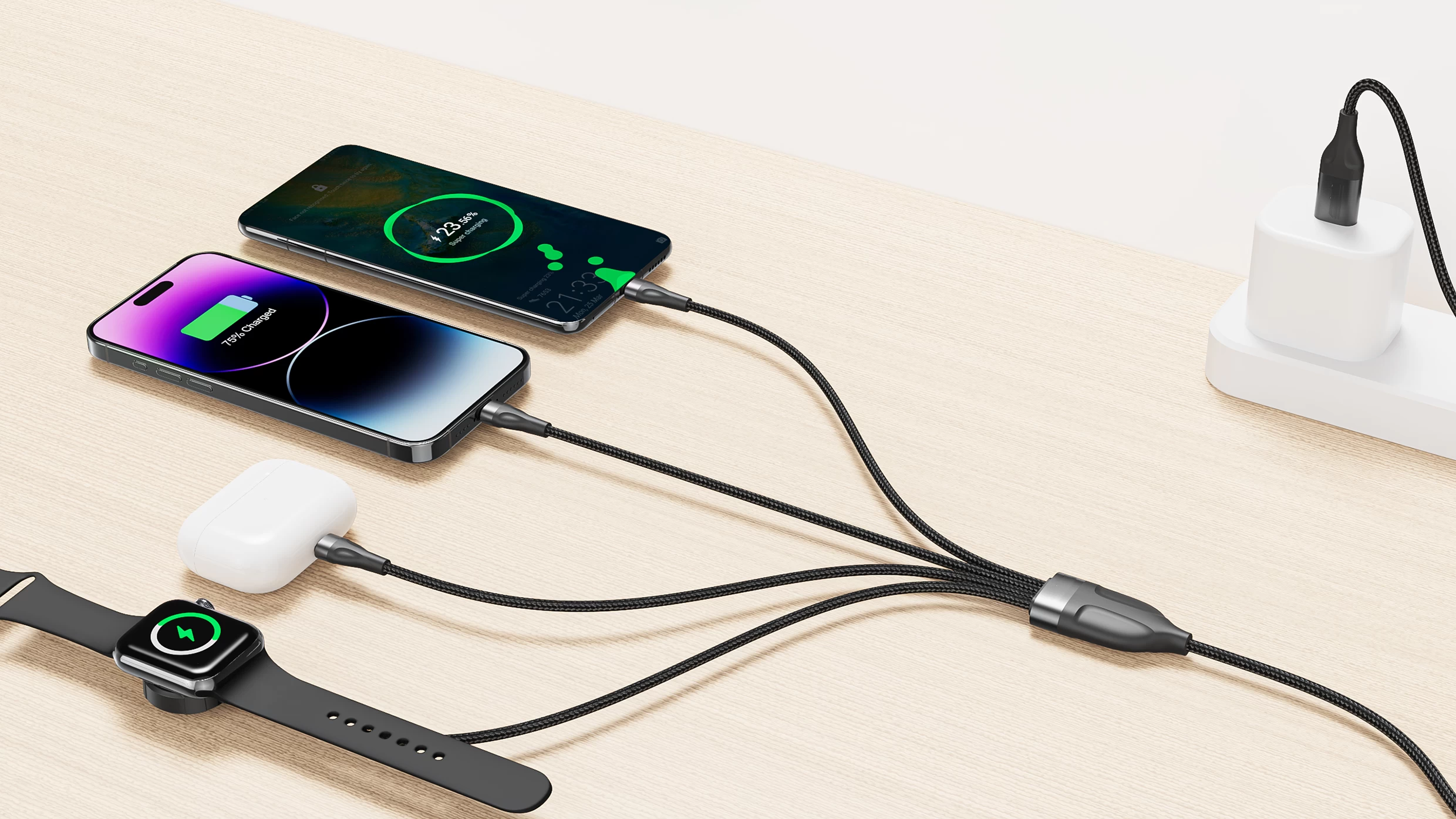 Multi-tool pro 6-in-1 smart cable