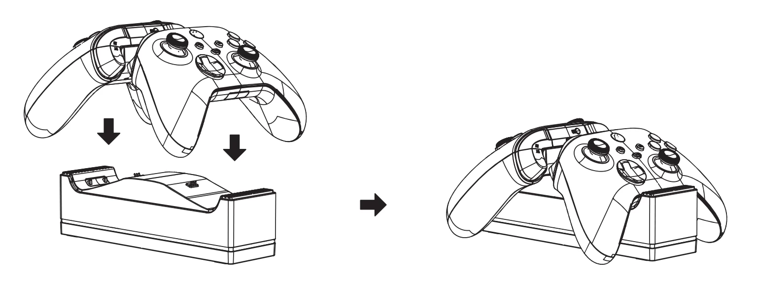XBOX SERIESX/S DUALCONTROLLERCHARGINGSTAND &BATTERY