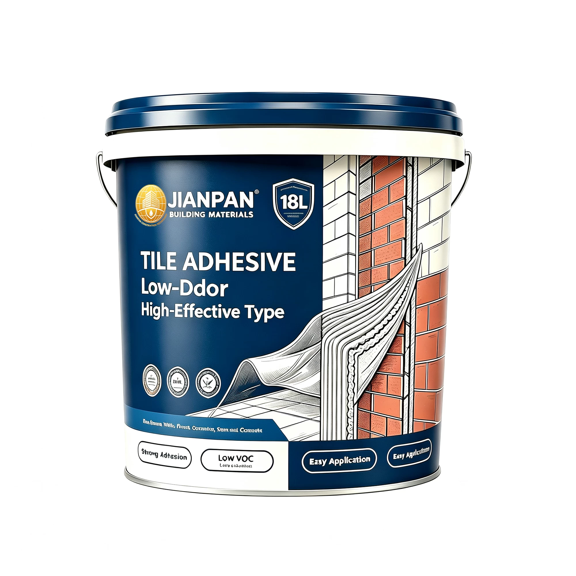 18L Low-Odor High-Bond Tile Back Adhesive Primer