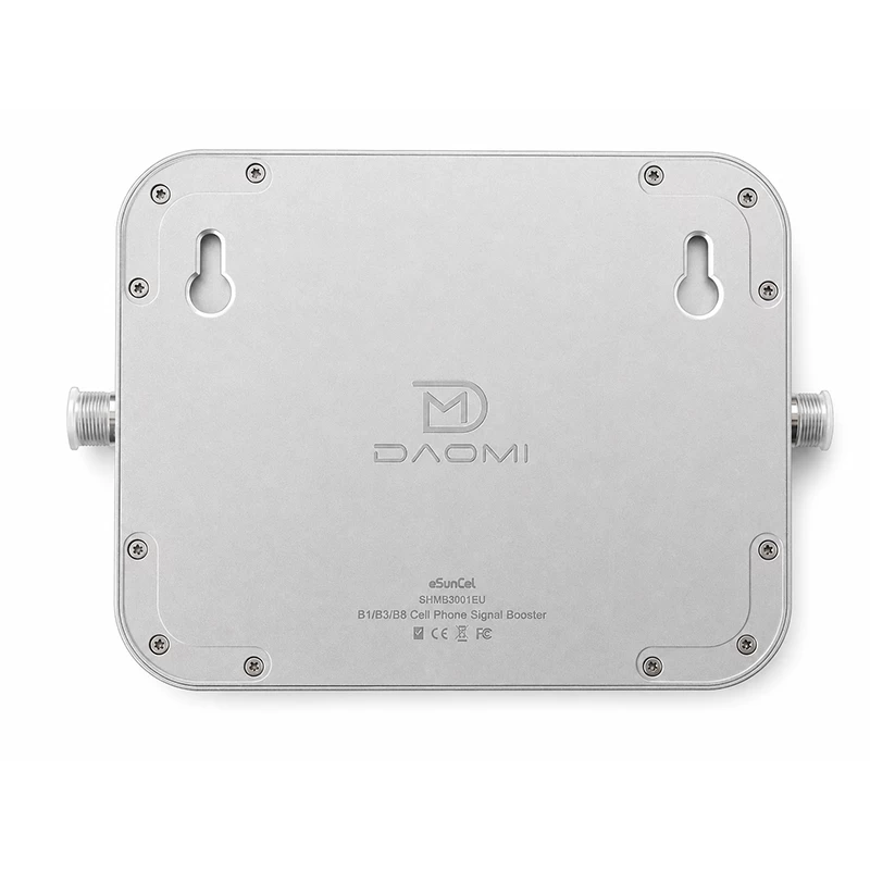 DAOMI SHMB3001EU Smart Tri-Band Cell Phone Signal Booster | 2G/3G/4G/5G Mobile Repeater (900/1800/2100MHz) | Up to 800㎡ Coverage