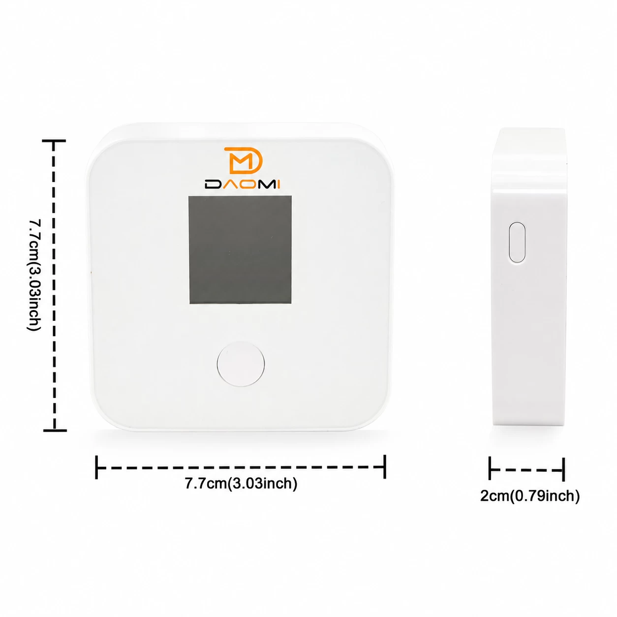 DAOMI SHFIEL40 4G LTE eSIM Mobile Hotspot | Dual Band Pocket WiFi (2.4G/5GHz) | Global Roaming Router for Travel | 3060mAh Battery & VPN Supported