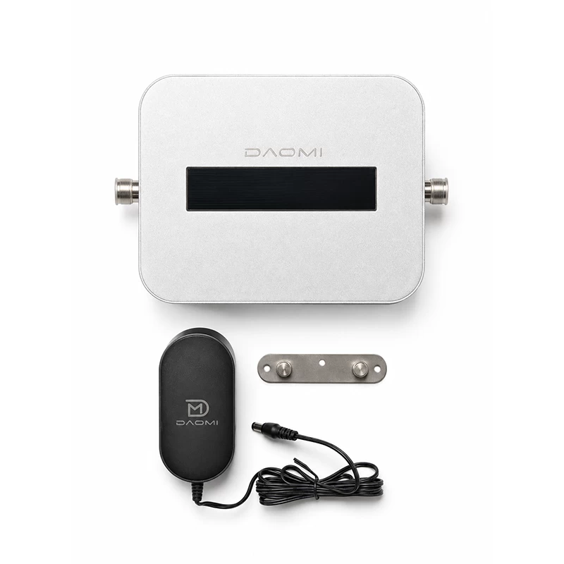 DAOMI SHMB3001EU Smart Tri-Band Cell Phone Signal Booster | 2G/3G/4G/5G Mobile Repeater (900/1800/2100MHz) | Up to 800㎡ Coverage