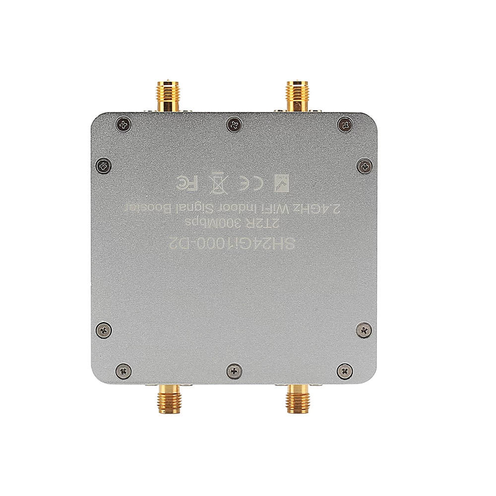 DAOMI 2.4GHz 1000mW 2T2R MIMO WiFi Signal Booster | 300Mbps High Power Amplifier (SH24Gi1000D2P) | For UAV, IP Cameras & Long-Range Network Coverage