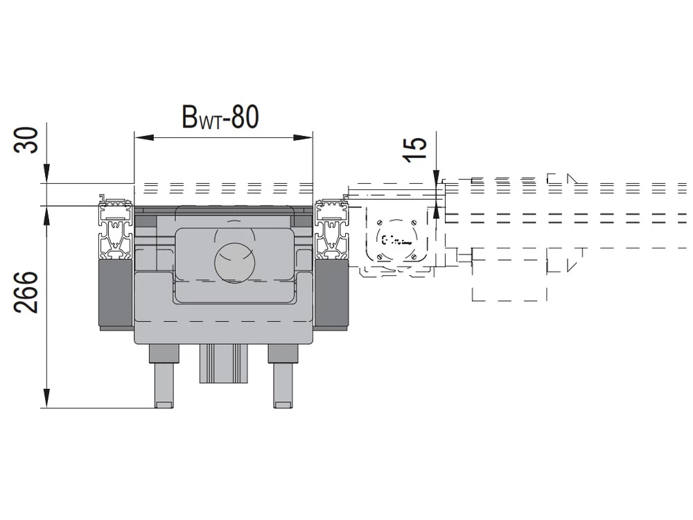 30kg Lift and Transverse Unit industrial conveyor product
