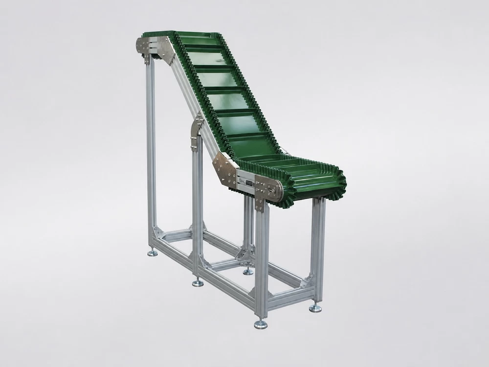 Incline Belt Conveyor With Sidewall product view 2