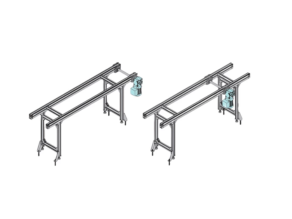PCS1 Timing Belt Conveyor (End Drive / Center Drive) product view 1 for industrial conveying
